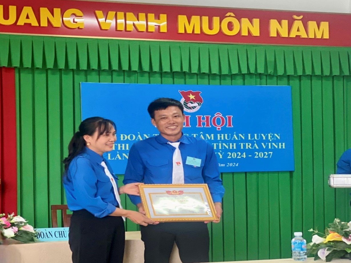 Đại hội Chi đoàn Trung tâm Huấn luyện và Thi đấu thể thao tỉnh Trà Vinh nhiệm kỳ 2024 - 2027